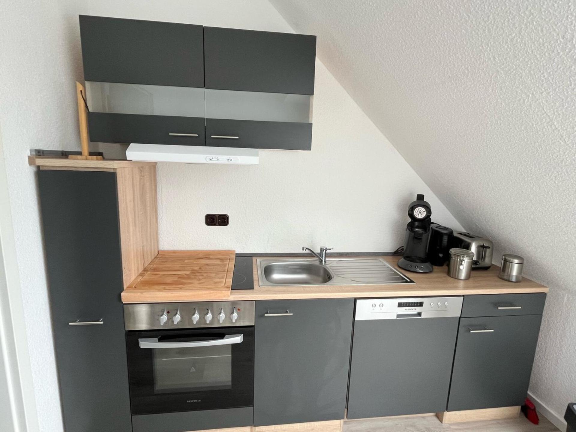 Ferienwohnung Kleine Auszeit Ашеберг Экстерьер фото